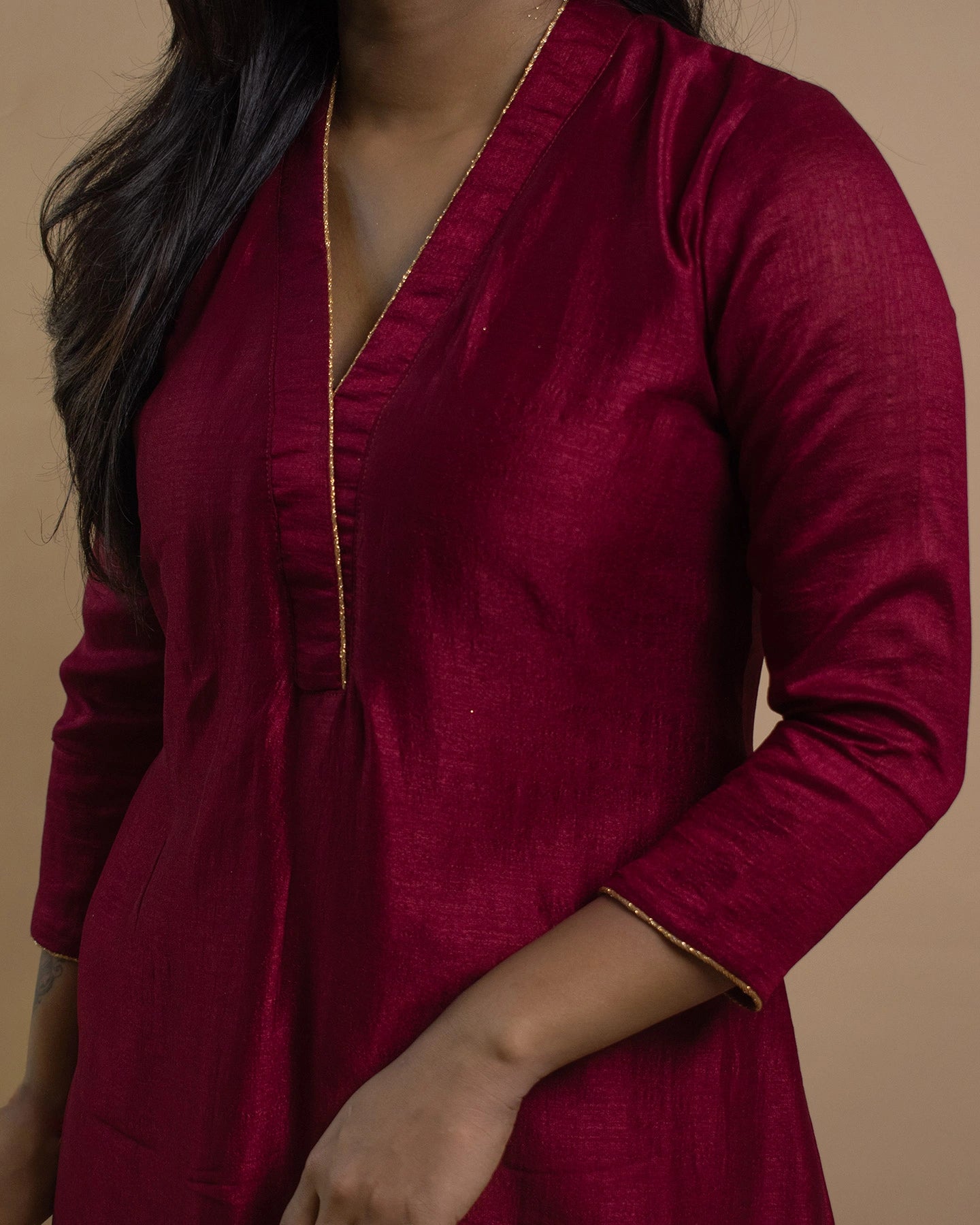 Iqra Ruby Kurta Set