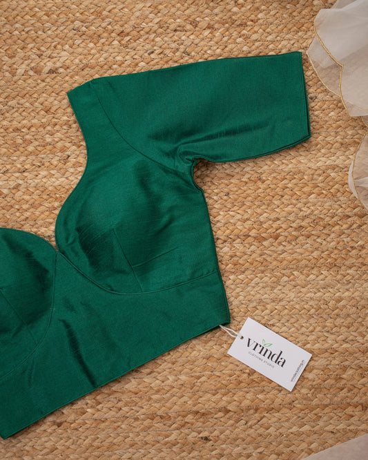 Isha Emerald Blouse
