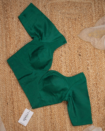 Isha Emerald Blouse