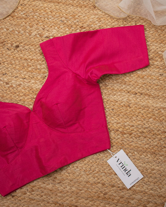 Isha Hotpink Blouse