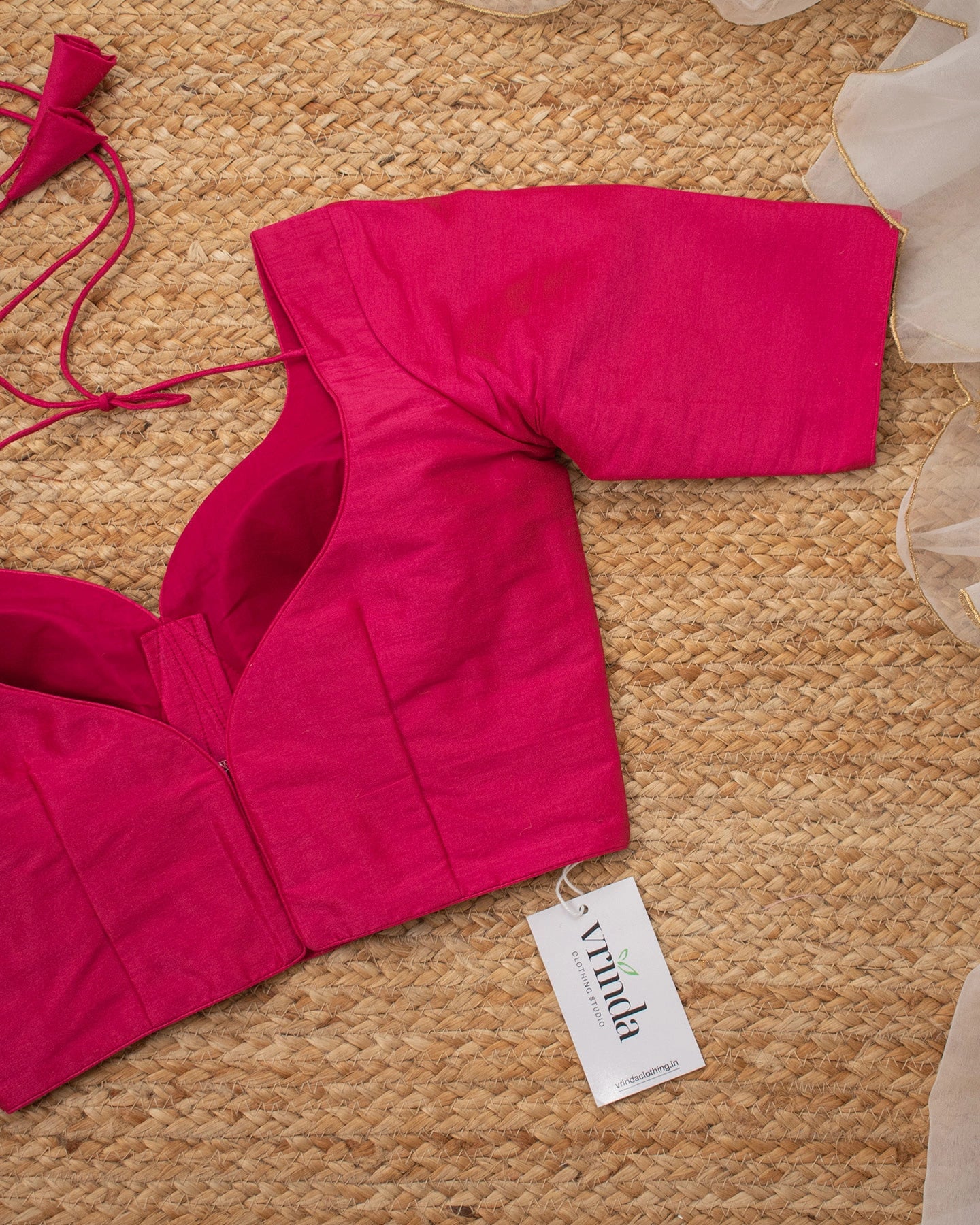 Isha Hotpink Blouse