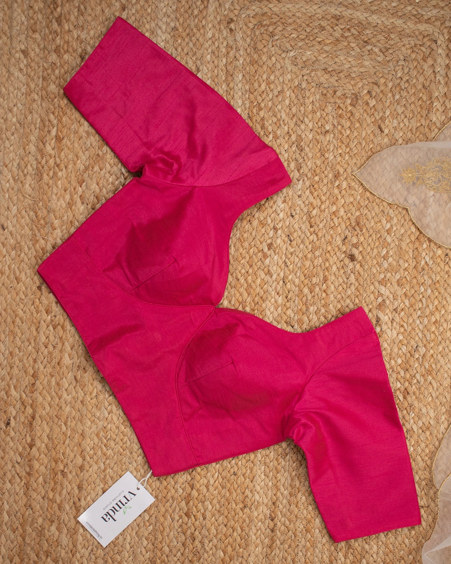 Isha Hotpink Blouse