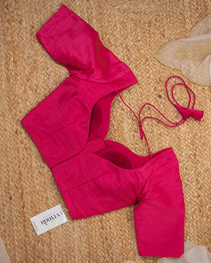 Isha Hotpink Blouse
