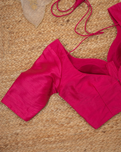 Isha Hotpink Blouse