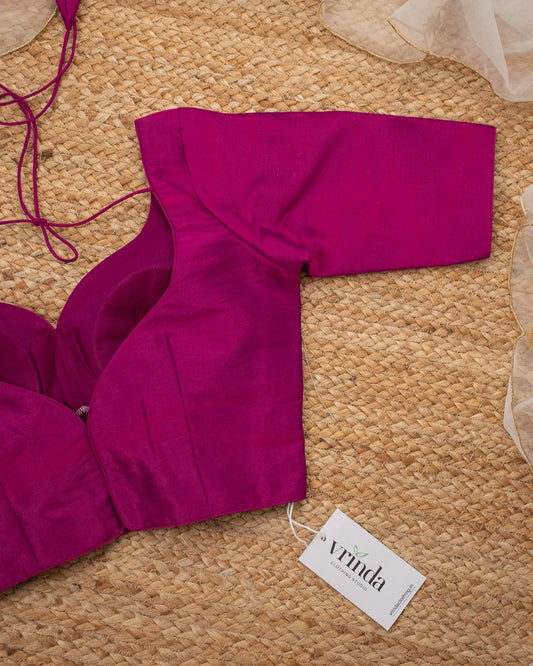 Isha Purple Blouse