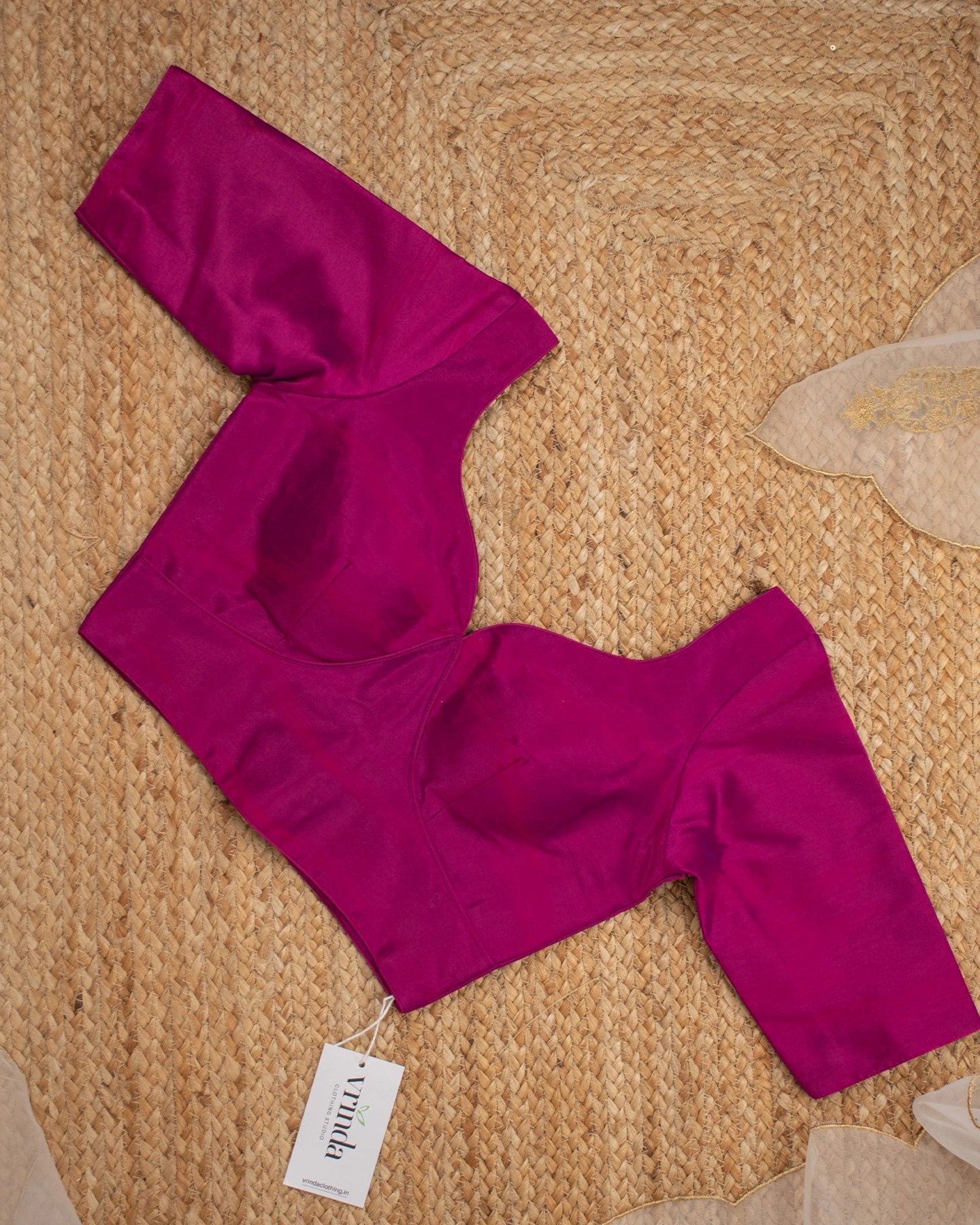 Isha Purple Blouse