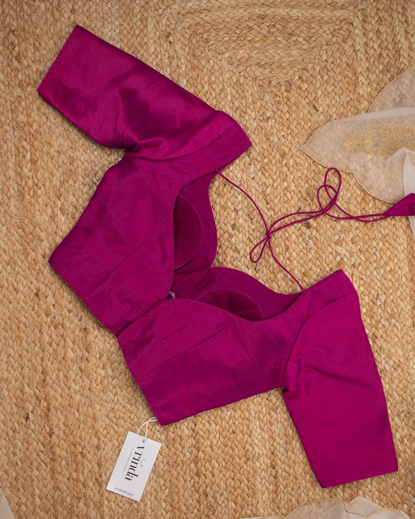 Isha Purple Blouse