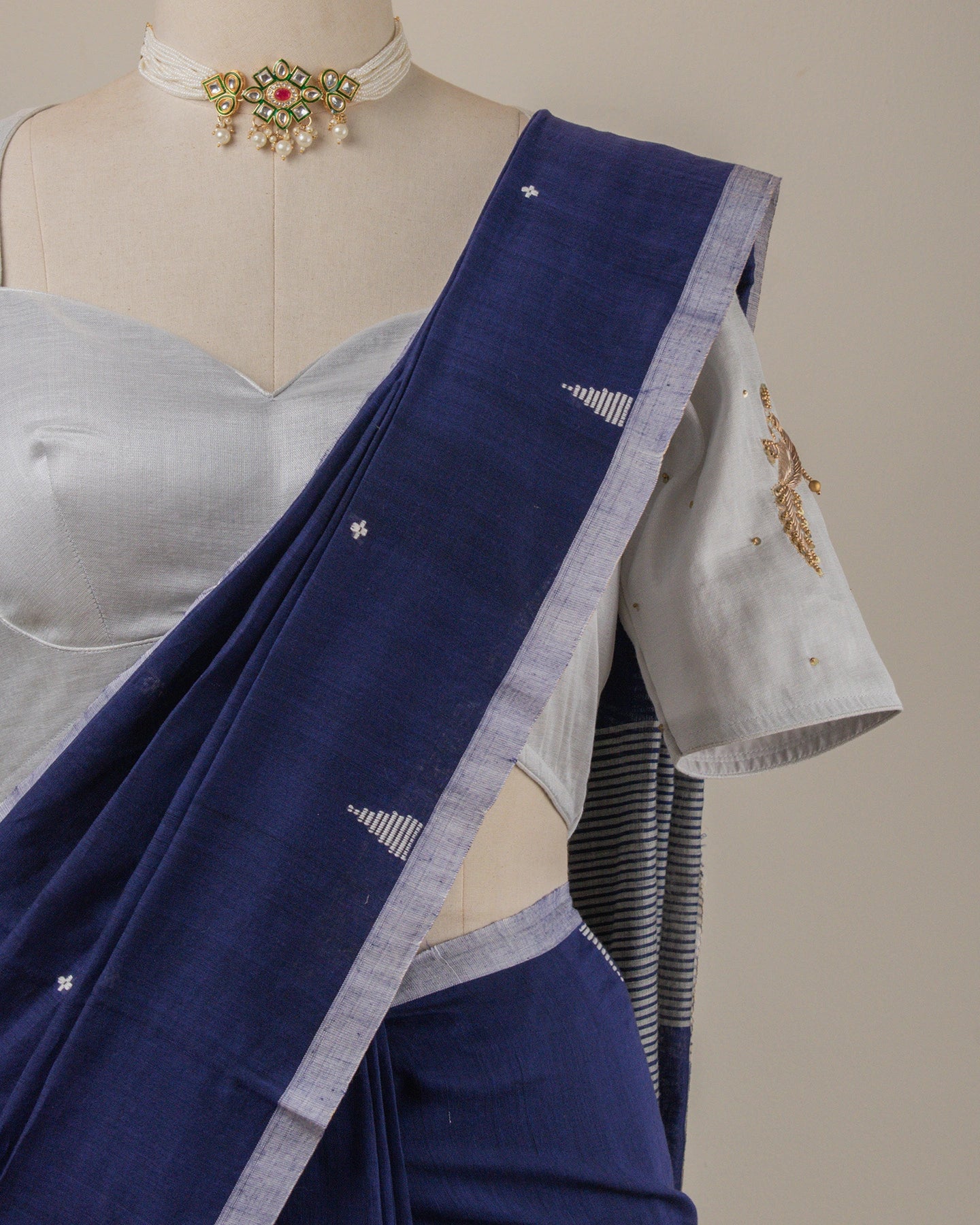 Jamini Blue Saree