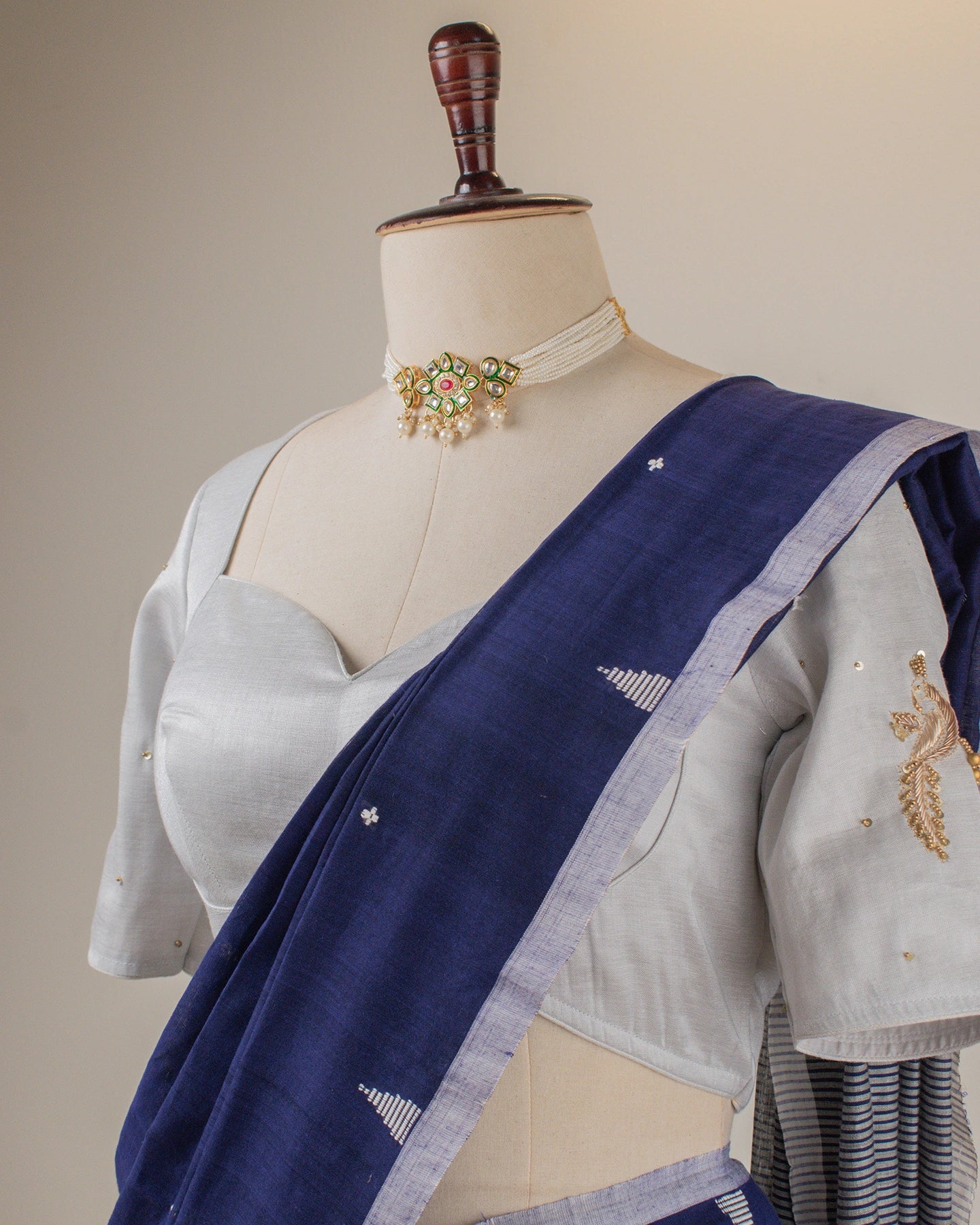 Jamini Blue Saree