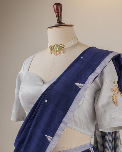 Jamini Blue Saree