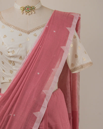 Jamini Pink Saree