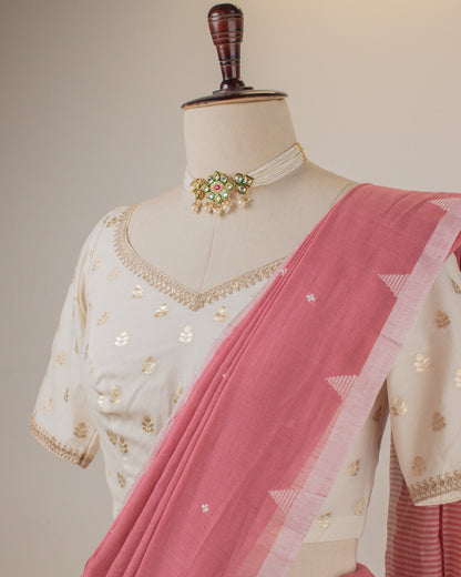 Jamini Pink Saree