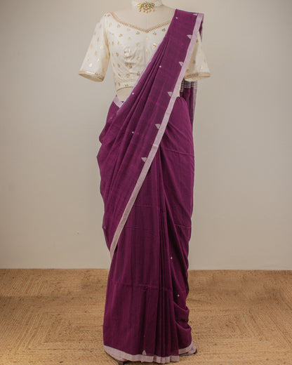 Jamini Wine Saree