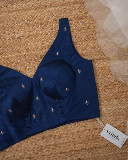 Julia Royal Blue Blouse