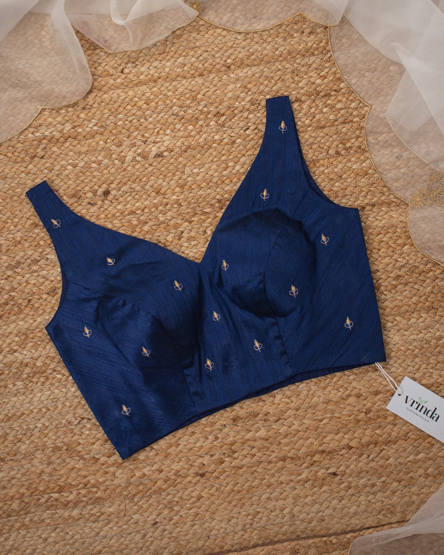 Julia Royal Blue Blouse