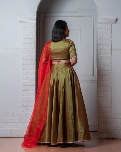 Kayri Lehenga Set