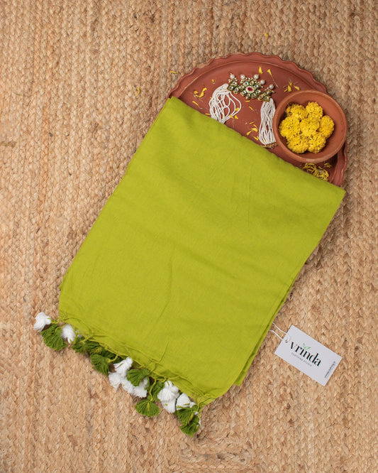Kiwi Crush Saree