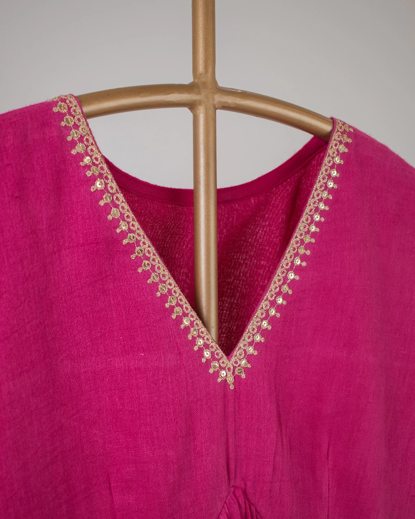 Komal Magenta Kurta
