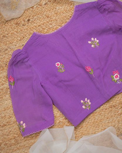 Lavender Valley Blouse