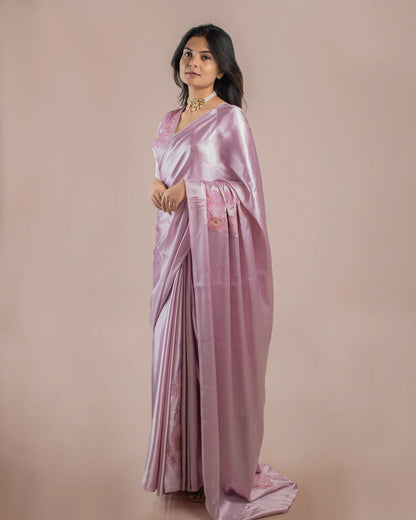 Layana Lilac Saree