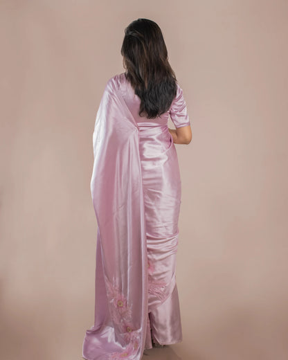 Layana Lilac Saree