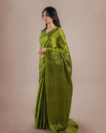 Layana Moss Saree