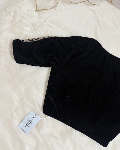 Leela Black Blouse