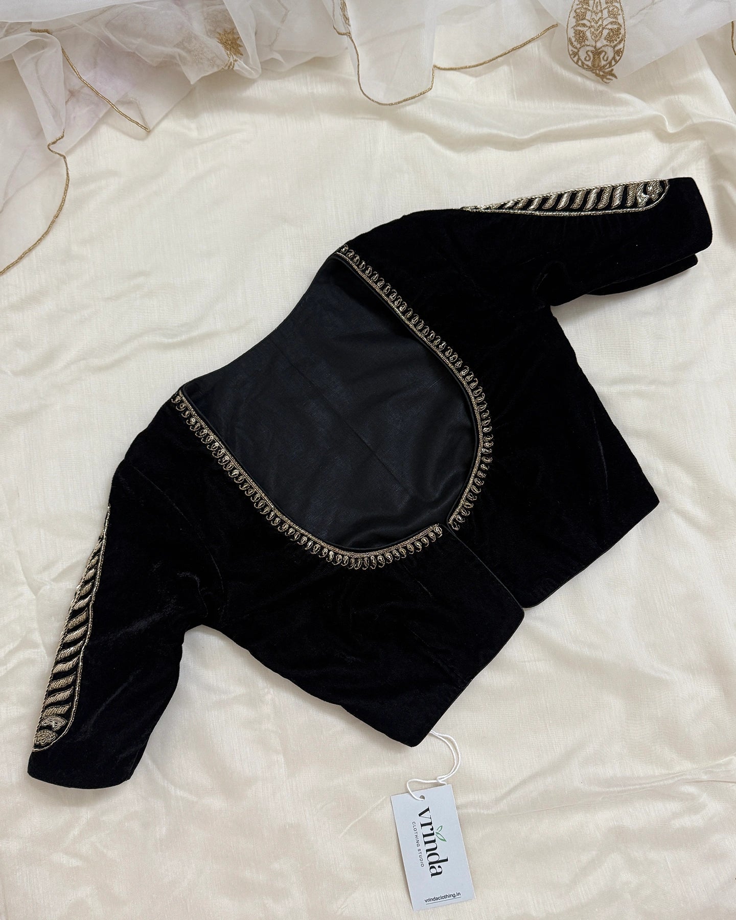 Leela Black Blouse