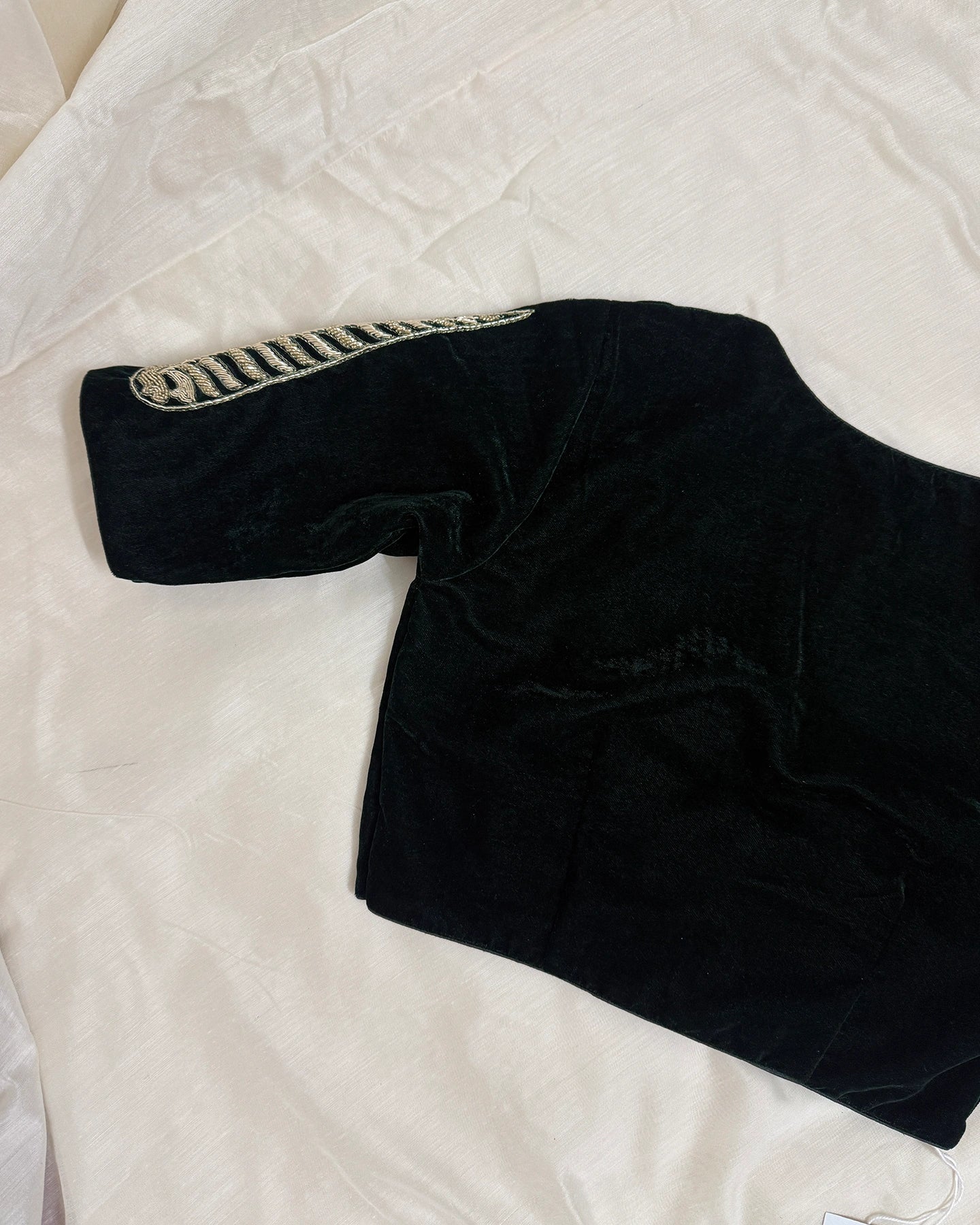 Leela Dark Green Blouse