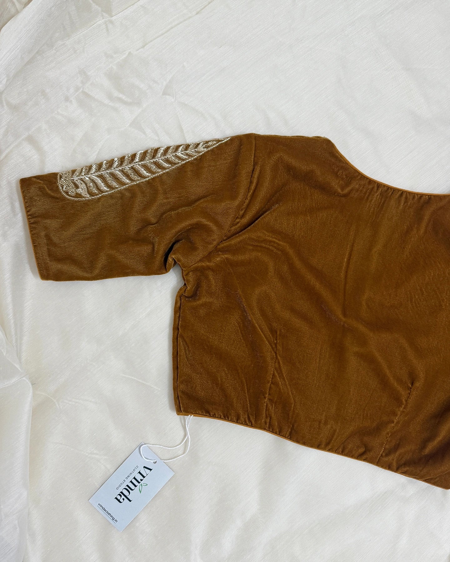 Leela Mustard Blouse