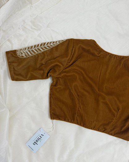 Leela Mustard Blouse