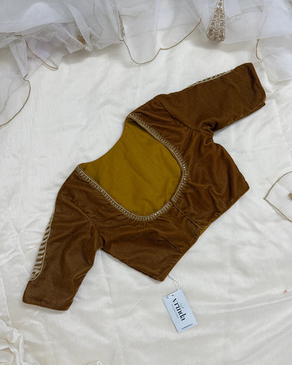 Leela Mustard Blouse