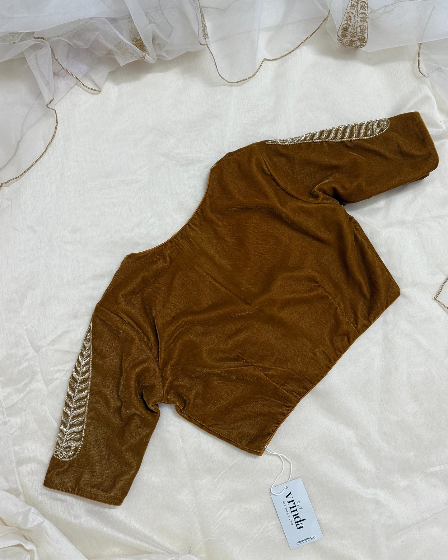 Leela Mustard Blouse