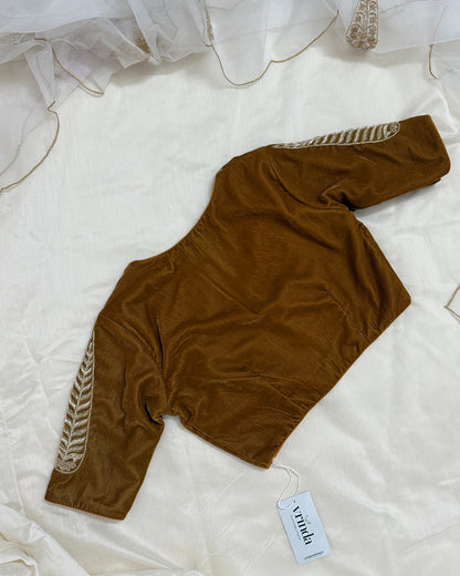 Leela Mustard Blouse