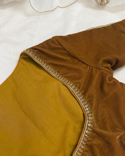 Leela Mustard Blouse