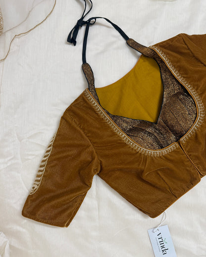 Leela Mustard Blouse