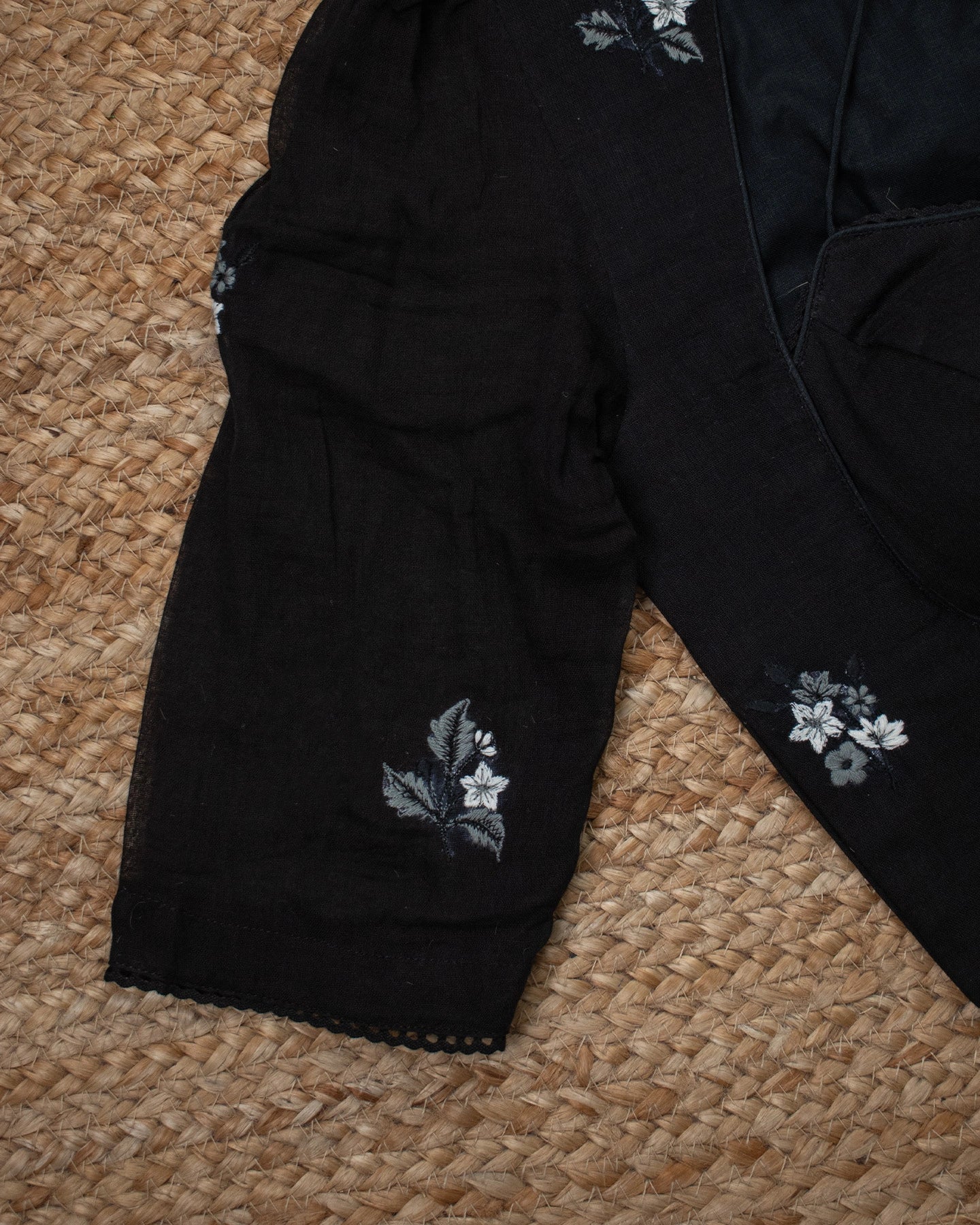 Madhulata Black Blouse