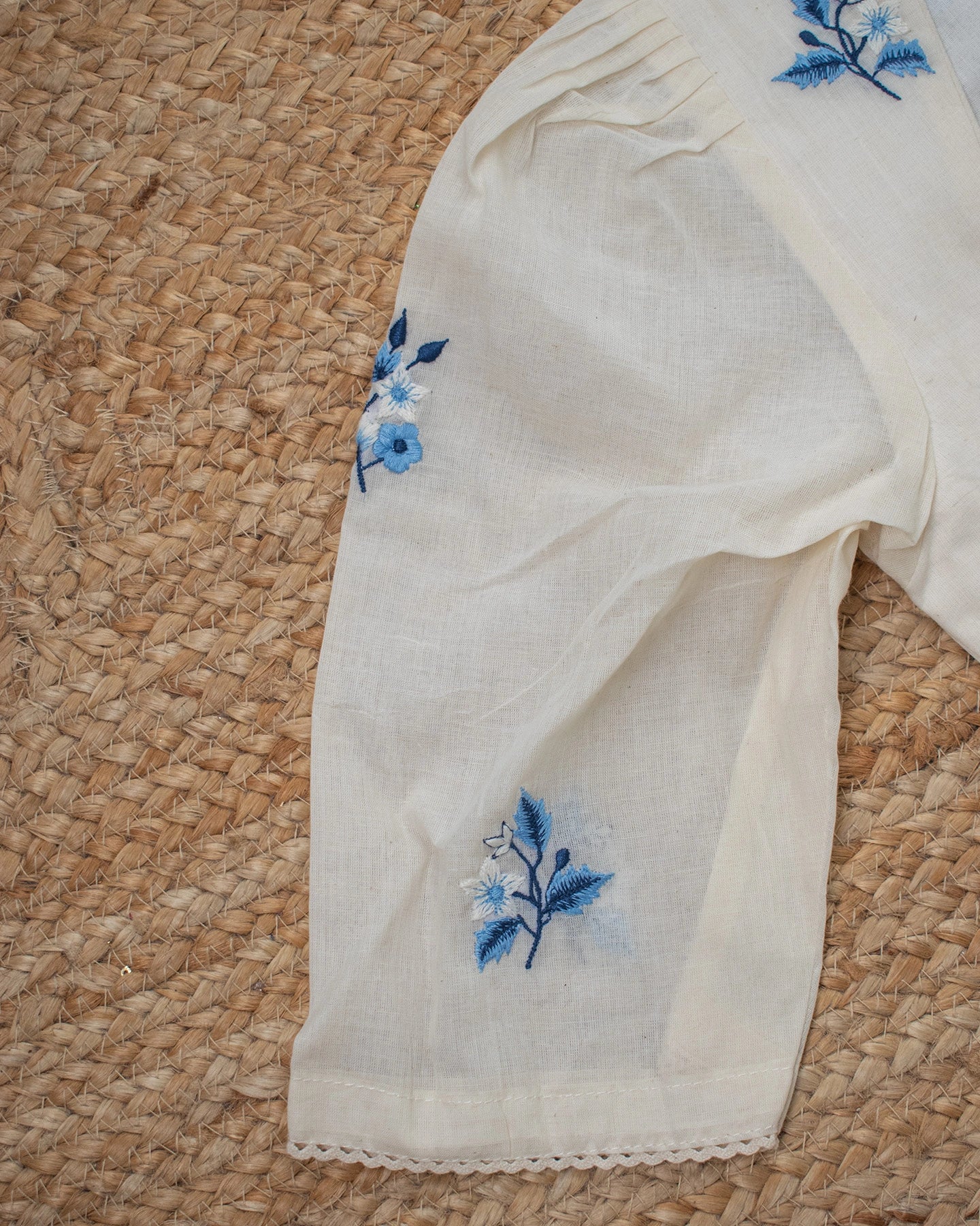 Madhulata Ivory Blouse