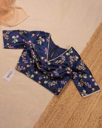 Midnight Bloom Blouse