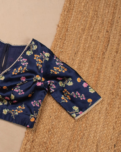 Midnight Bloom Blouse