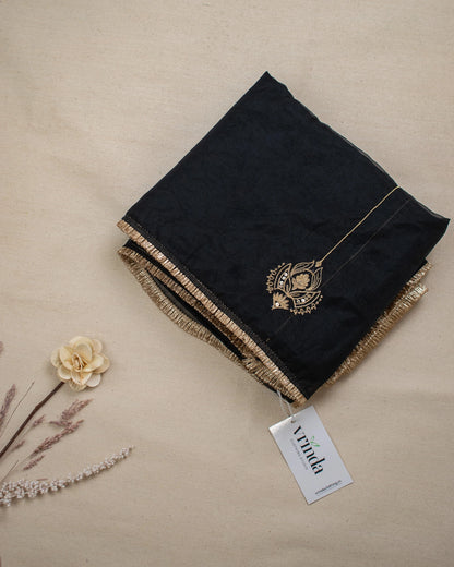 Molina Black Saree