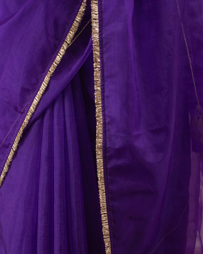 Molina Purple Saree