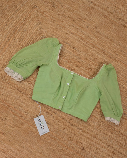 Pistachio Moon Blouse