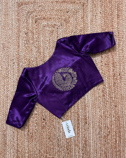 Morzarii Purple Blouse