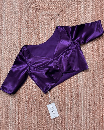 Morzarii Purple Blouse