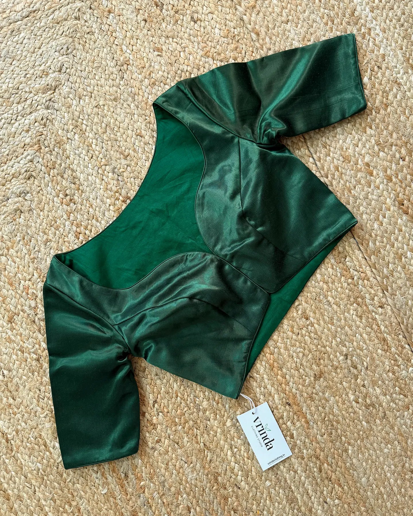 Morzarii Deep Green Blouse