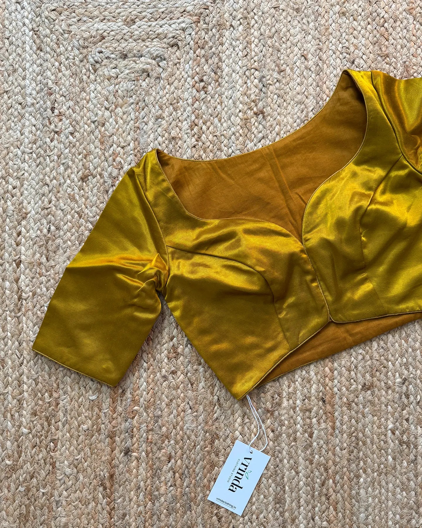 Morzarii Mustard Blouse