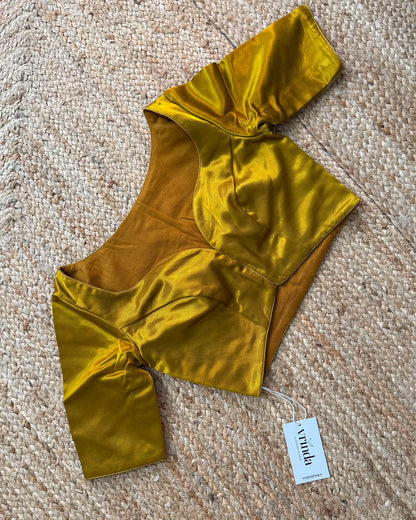 Morzarii Mustard Blouse