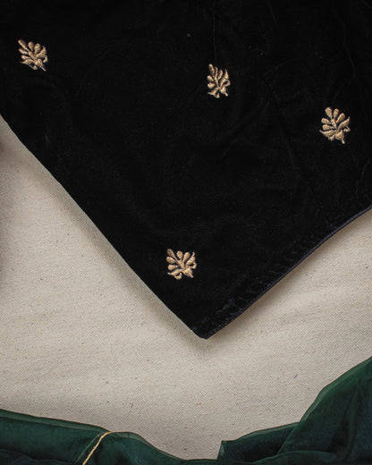 Mushreen Black Blouse