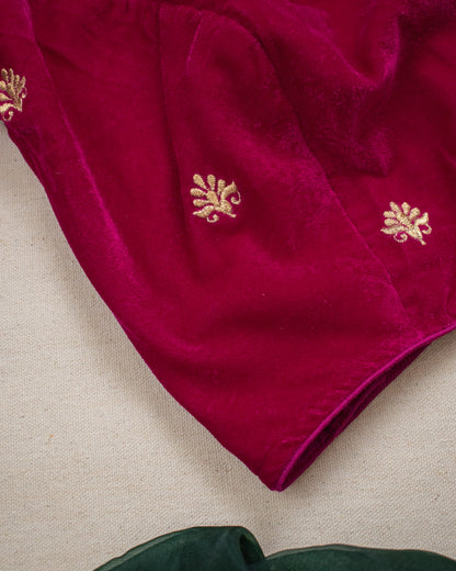 Mushreen Hotpink Blouse